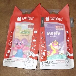Tonies Abby Cadabby & Moshi Fluttercup Audio Figures - Pink & Pastel